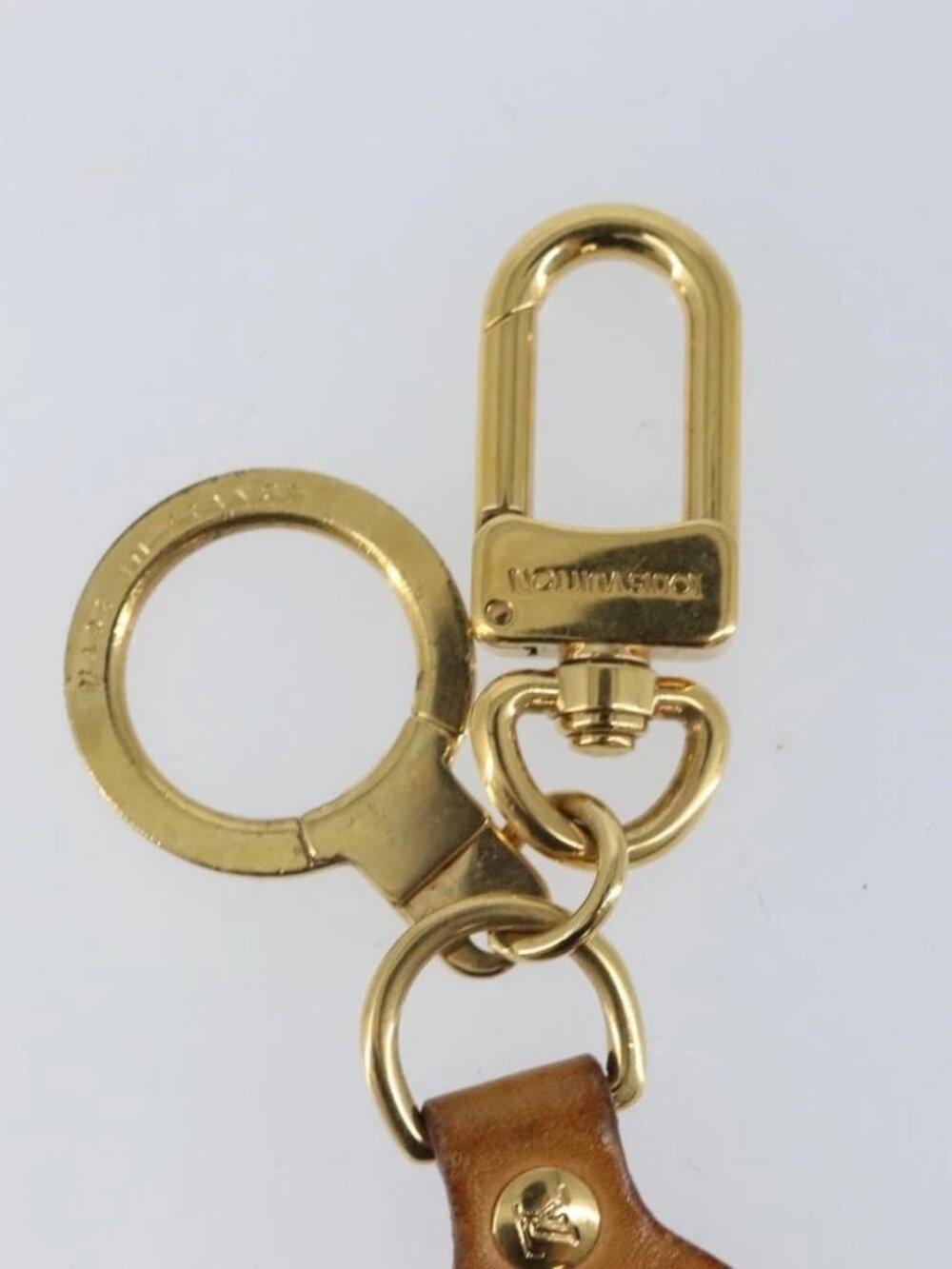 LOUIS VUITTON Takashi Murakami Porte Cles Panda Charm Leather M62637 Auth 172023 - Picture 3 of 8